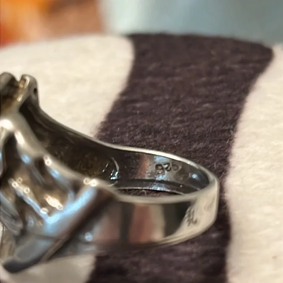 Vintage Southwestern Style Sterling Silver Horse Head Ring - Picture 5 of 5